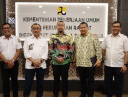 Tindaklanjuti Pembangunan Infrastruktur Sumbar, Wagub Audy Sambangi Kementerian PUPR