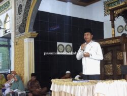 Wabup Risnawanto Hadiri Pengajian Rutin Wirid Yasin Di Masjid Nurul Huda Tampuniak Kinali