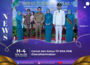 Camat dan Ketua TP-PKK PPB Diserahterimakan