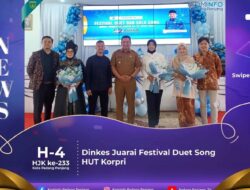 Dinkes Juarai Festival Duet Song HUT Korpri