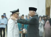 Gubernur Sumbar Mahyeldi Resmi Lantik Sabar AS jasi Bupati Pasaman