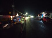 Personil OMB Polres Sawahlunto Wilayah Talawi Laksanakan Pengamanan Kampanye Pemilu Di Dua Tempat