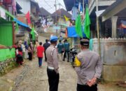 Berikan Rasa Aman Dan Nyaman, Personil OMB Polres Lakukan Pengamanan Kampanye Door to Door