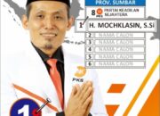 H. Mochlasin, S.Si Anggota DPRD Provinsi Sumatera Barat Komisi IV di Amanahkan lagi untuk Calon Anggota DPRD Provinsi Sumatera Barat No. Urut 1 dari Partai PKS