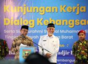 Gubernur Mahyeldi Dampingi Menko PMK Kunker ke Sijunjung