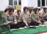 Polri Gelar Yasinan Trauma Healing, Peduli Korban Bencana