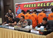 Ops Antik Singgalang 2024, Lima Tersangka Kasus Sabu dan Ganja Diamankan