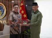 Kabais TNI Terima Kunjungan dari Gubernur Sumatera Barat