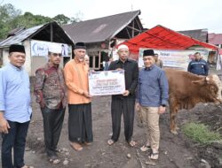 Pemprov Sumbar Salurkan 83 Hewan Qurban pada 15 Titik di Daerah Bencana