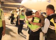 Alhamdulillah, 392 Jemaah Haji Kloter Perdana Sumbar Tiba di BIM Senin Dini Hari