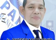 Dukungan Tokoh Politik Terus Mengalir untuk Okferiadi Rasyid, Kader Partai PAN Siap Maju Calon Bupati Pessel 2024-2029.