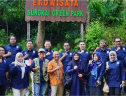 Mahasiswa Magister Ilkom Unand Kuliah Lapangan di Ekowisata Sungkai Green Park