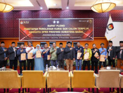 Ini Dia 65 Anggota DPRD Sumbar yang Resmi Ditetapkan KPU Sumbar Pasca Putusan MK