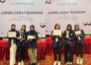 Tim Debat Ekonomi Pembangunan Universitas Bung Hatta Borong 2 Juara Debat Ekonomi
