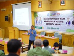 Hadirkan Narasumber, UNAND Komit Kembangkan Jiwa Wirausaha Mahasiswa