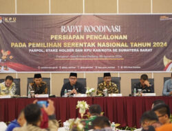 Persiapkan Pendaftaran Kepala Daerah, KPU Sumbar Gelar Rakor dengan Stakeholder