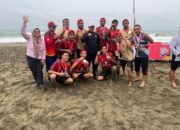 Tim Bola Tangan Sumbar Raih Medali Perak di Nomor Beach