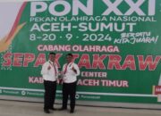 Wasit Sumbar Pimpin Partai Final Pertandingan Sepaktakraw PON XXI-Aceh