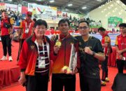 Pegulat Sumbar, Gilang Illhaja Sumbangkan Emas Ketiga Untuk Sumbar di PON XXI Aceh-Sumut