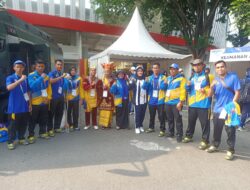 Dua Atlet Peparnas Sumbar jadi Ikon Ranah Minang saat Defile