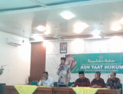 Taat Hukum dan Bebas KKN, 25 ASN Kantor Kemenag Padang Ikut Penyuluhan Hukum