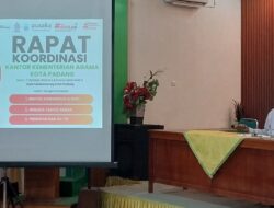 Kemenag Kota Padang Gelar Rapat Koordinasi Bersama Jajaran
