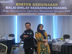 Tingkatkan Kompetensi, Tim Humas Kemenag Padang Ikuti Bimtek Penguatan Kehumasan