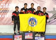 Tim Karate FIK UNP Sumbang Satu Emas dan Satu Perak