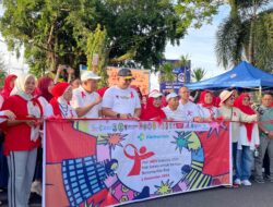 PKBI Sumbar Gelar Long March dan Kegiatan Edukasi, Peringati Hari AIDS sedunia 2024
