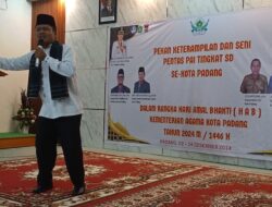 Meriahkan HAB Ke-79, KKG PAI Kota Padang Gelar Lomba Solo Song