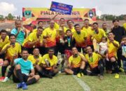 Singkirkan Pemko Sawahlunto, Tim Sepakbola Pemprov Sumbar Sukses Pertahankan Gelar Juara