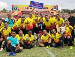 Singkirkan Pemko Sawahlunto, Tim Sepakbola Pemprov Sumbar Sukses Pertahankan Gelar Juara