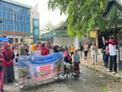 Meriahkan HDI 2024, Puluhan Masyarakat Antusias Ikut Jalan Sehat PKBI di CFD