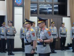 Kapolri Jenderal Polisi Listyo Sigit Prabowo Pimpin Sertijab Kapolda Sumbar