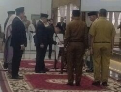 Empat Pejabat Pimpinan Tinggi Pratama di Lingkungan Pemprov Dilantik