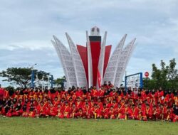 350 Anggota Tapak Suci Latihan Gabungan di Cabang Kurao Kapalo Banda Bersama Pimda 044 Kota Padang