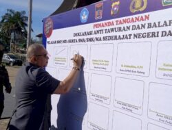 Pemko-Polda, Deklarasikan Anti Tawuran dan Balap Liar