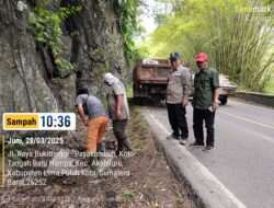 Respon Cepat Laporan Warga, DLH Sumbar Tuntaskan Tumpukan Sampah di Jalur Mudik