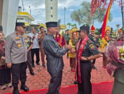 Usai Dilantik, Danrem 032/Wirabraja Brigjen TNI Mahfud Tiba di Ranah Minang