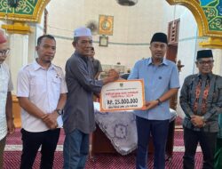 Pemprov Kucurkan Rp 125 Juta untuk Renovasi Rumah dan Masjid