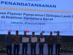 Lakukan MoU, Proyek Pembangunan Flyover Sitinjau Resmi Lauik Dimulai