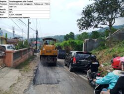 Perbaikan Jalan Terus Dikebut Jelang Lebaran Idul Fitri 1446 H