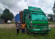 Bawa Kayu Akasia Seberat 14 Ton, Sopir Truk Ditilang