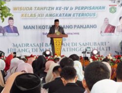 Bentuk Generasi Religius, 211 Siswa MAN 1 Jalani Wisuda Tahfiz