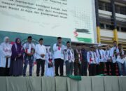 Suarakan Solidaritas untuk Palestina, Ribuan Warga Padati Kantor Gubernur Sumbar