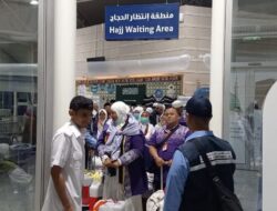 423 Jemaah Kloter I Embarkasi Padang Tiba di Madinah, Arab Saudi