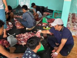 Wawako Beri Semangat Panitia Kurban Masjid Hidayah Gumala