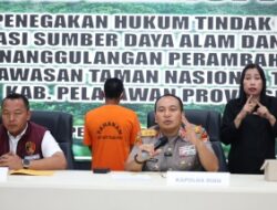 Diduga Jual Lahan dalam Kawasan Konservasi TNTN, Tokoh Masyarakat Ditangkap