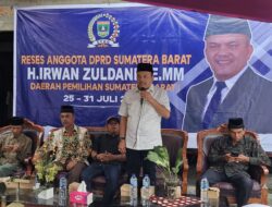 Irwan Zuldani Tampung Aspirasi Warga Korong Gadang