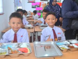 164 Murid SDN 28 Air Tawar Timur Kebagian MBG